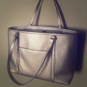 Like-new, Dana Buchman gold tote